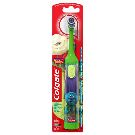 Colgate Kids Trolls Battery Electric Toothbrush - Walmart.com - Walmart.com