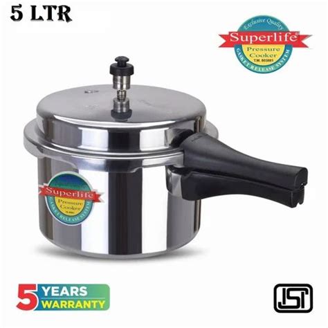 Aluminium 5 Litre Aluminum Pressure Cooker at Rs 565 in Bengaluru | ID ...