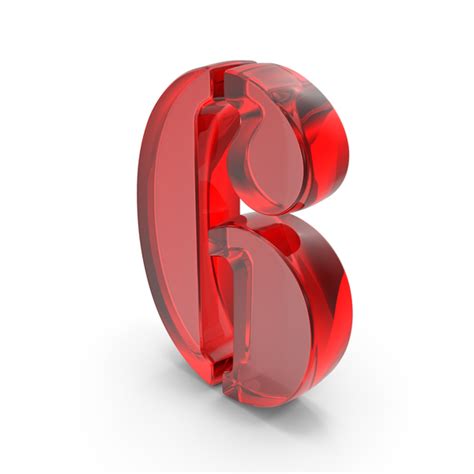 Red Glass Number 6 PNG Images & PSDs for Download | PixelSquid - S117948297