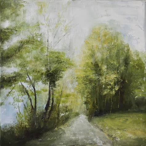 A Walk in the Woods Painting by Renata Retrova | Saatchi Art