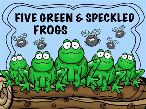 Five Little Speckled Frogs Craft