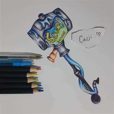 A drawing of the Party Animal pickaxe! : r/FortNiteBR