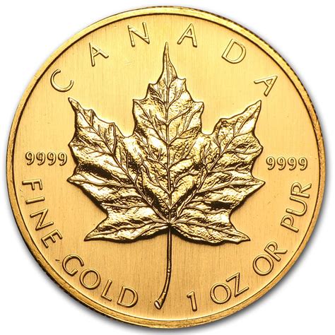 2002 Canada 1 oz Gold Maple Leaf - Bullion Mart