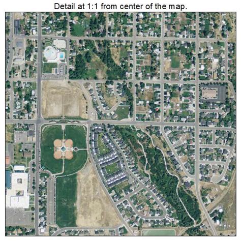 Aerial Photography Map of Payson, UT Utah