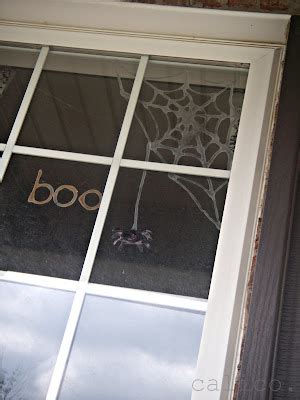 calico: easy Halloween window clings.