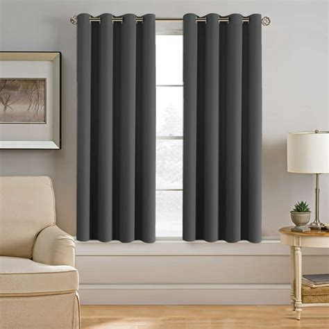 H.VERSAILTEX Blackout Thermal Insulated Luxury Grommet Bedroom Curtains ...