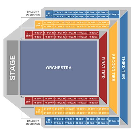 David Geffen Hall Seating Map | Elcho Table