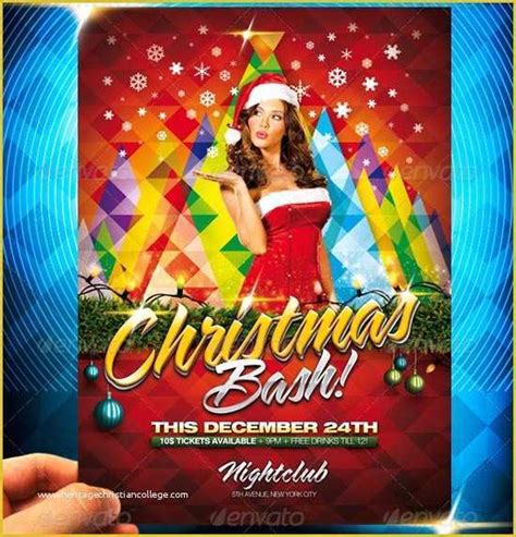 Christmas Flyers Templates Free Psd Of 15 Christmas Party Flyer Psd Christmas Party ...