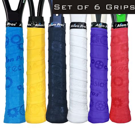 [US] Alien Pros Tennis Racket Grip Tape X-Dry (6 Grips) – Alien Pros ...