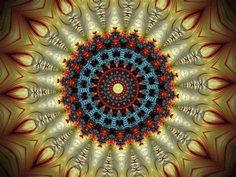 Download Mandala Fractal Kaleidoscope Royalty-Free Stock Illustration ...