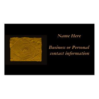 Gold Embossed Business Cards & Templates | Zazzle