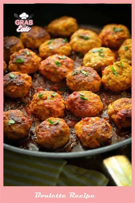 Delicious Boulette Recipe With Beef || Maintain A Balanced Diet