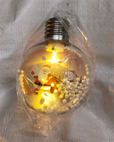 LED Plastic Christmas Bulb, Warm White at Rs 120/pack in Mumbai | ID: 27429820333
