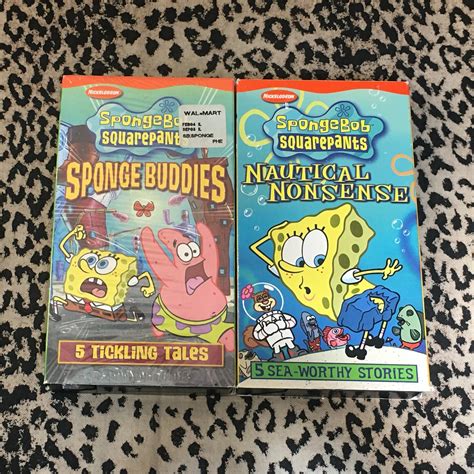 SpongeBob SquarePants and The Simpsons VHS lot plandetransformacion.unirioja.es