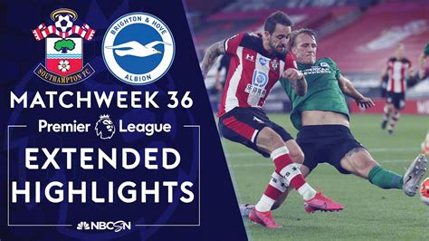 Southampton v. Brighton | PREMIER LEAGUE HIGHLIGHTS | 7/16/2020 | NBC ...