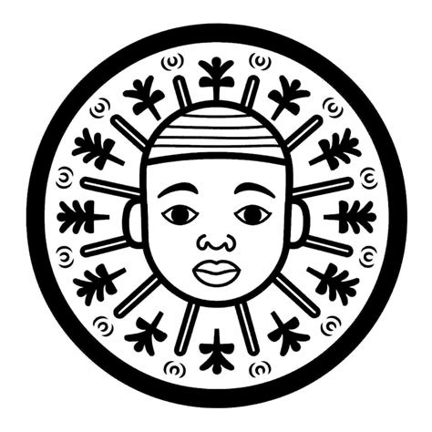 Nigerian Heritage Coloring - Coloring Page