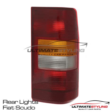 Fiat Scudo Rear Lights / Tail Lights - Ultimate Styling
