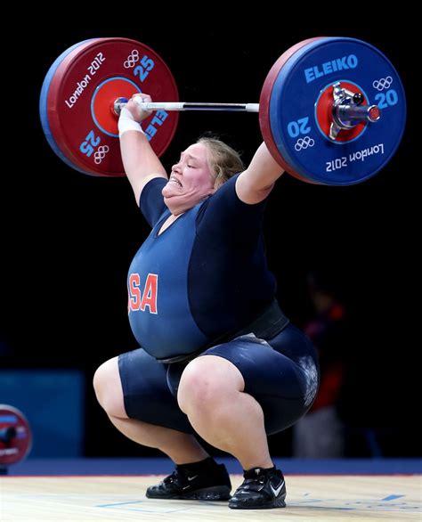 Olympic Weight Lifter Holley Mangold Finishes 10th - The New York Times