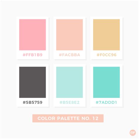 Color Palette No. 12 | Pantone colour palettes, Color palette, Pastel colour palette