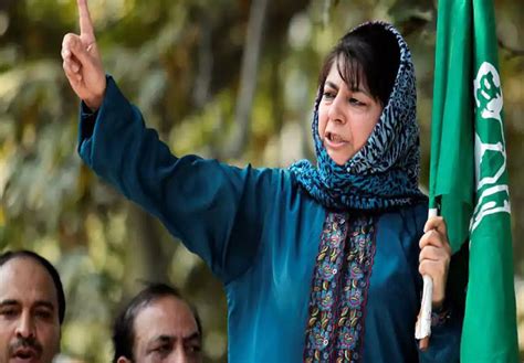 Mehbooba Mufti has ‘Talibani mindset’, committed ‘sin’ by extending ...