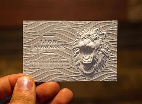 Complex 3D Embossed business card with letterpress. By #jukeboxprint ...