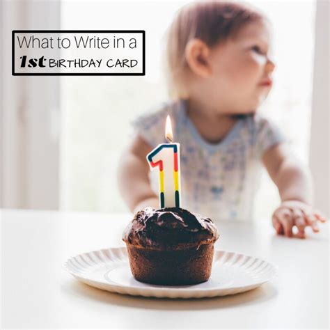 1st Birthday Wishes: What to Write in a One-Year-Old's Card - Holidappy