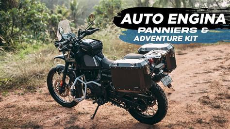 Unboxing AutoEngina Panniers & Adventure Kit for Royal Enfield ...