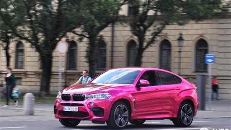 BMW X6 M wrapped in pink | CarSession