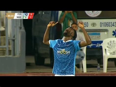 Fiston Mayele Goals, Pyramids vs Al Masry (3-2), All Goals Results ...