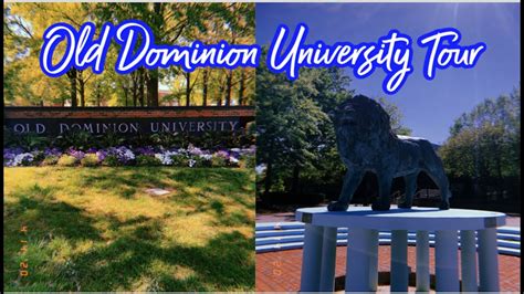 OLD DOMINION UNIVERSITY CAMPUS TOUR 2020 - YouTube