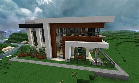 Minecraft Modern Mansion Blueprints