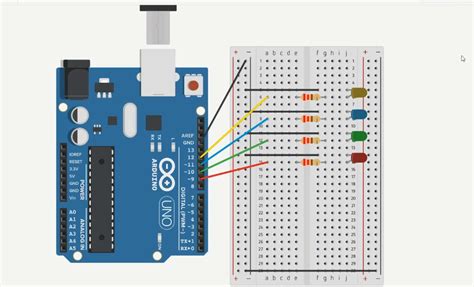 Arduino Led Blink Schematic