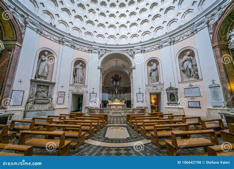 Church of San Bernardo Alle Terme in Rome, Italy. Stock Photo - Image ...