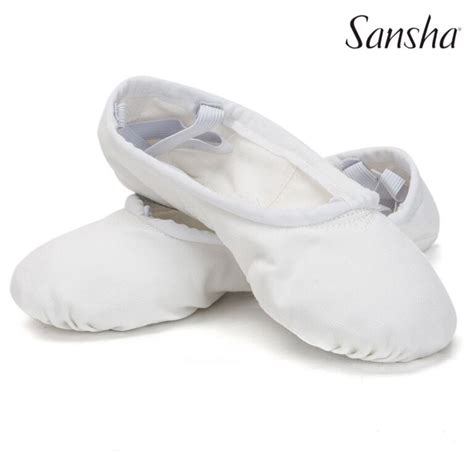 Sansha ballet shoes PRO 1C white - icestar