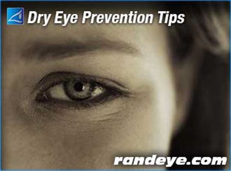 Dry Eye Prevention Tips | Rand Eye Institute