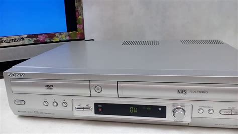 Combo DVD/VHS SONY SLV-D950E. - YouTube