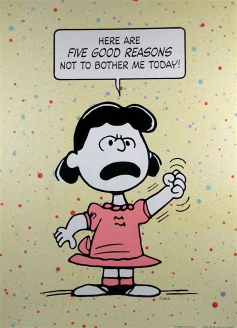 Laminated Wall Poster - Angry Lucy: Snoopn4pnuts.com | Charlie brown peanuts, Snoopy love, Lucy ...