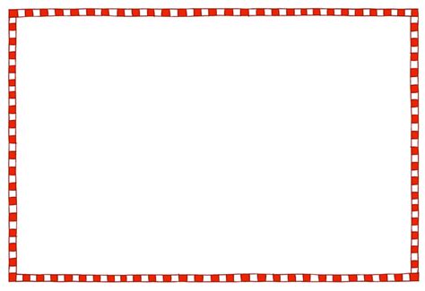 Free Printable Postcard Border Template & Postcard Outline