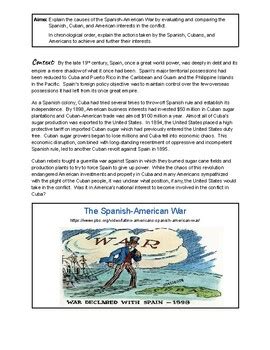 Examples of American Imperialism: Hawaii and the Spanish-American War