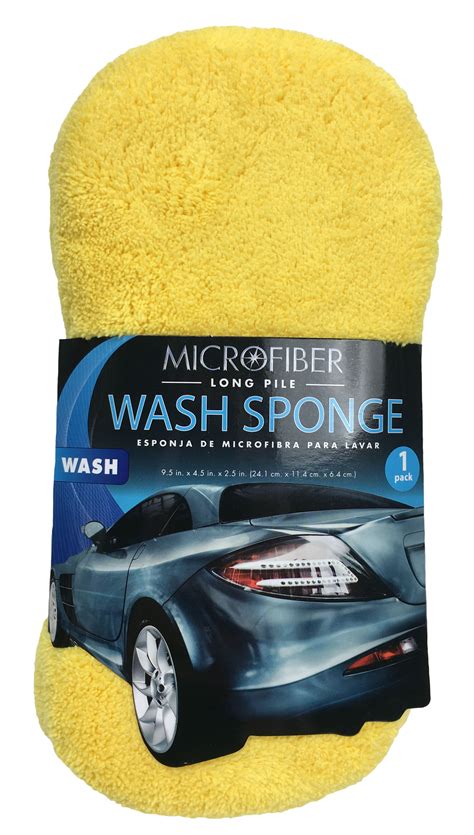 Viking Long Pile Microfiber Car Washing Sponge - Walmart.com - Walmart.com