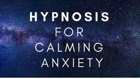 Hypnosis for Calming Anxiety (Sleep Healing For Anxiety) #anxiety - YouTube