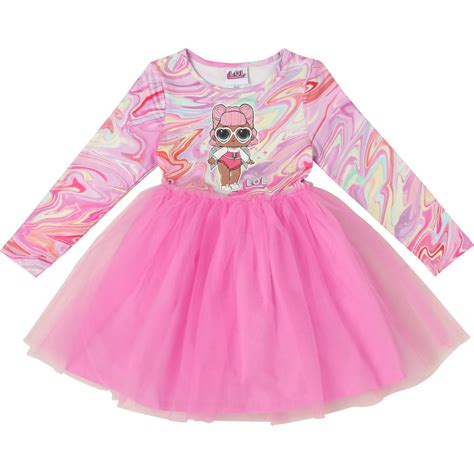 LOL Surprise Kids Tulle Dress - Pink | BIG W