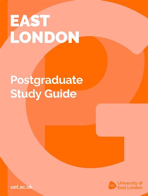 UEL Postgraduate Study Guide by University of East London - Issuu