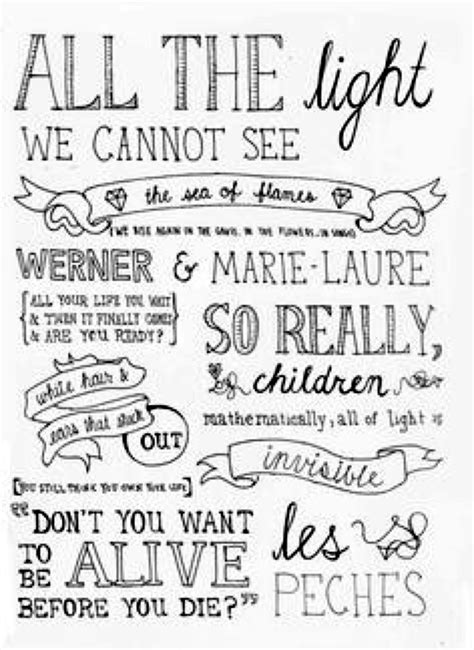 ideas for teaching All the Light We Cannot See (With images) | Favorite book quotes, Book quotes ...