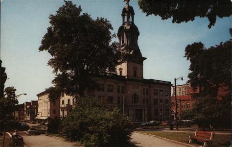 Lawrence City Hall Massachusetts Postcard