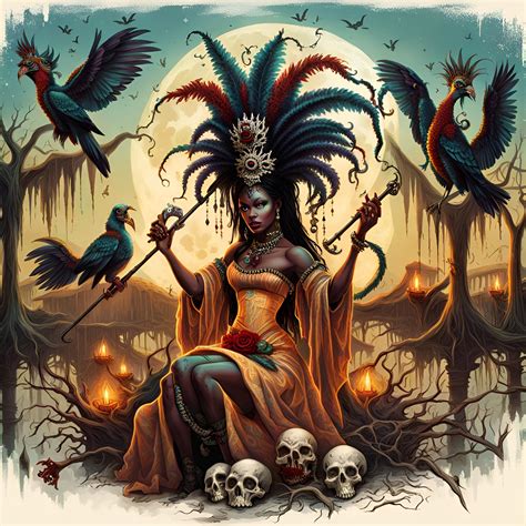 Louisiana voodoo queen - AI Generated Artwork - NightCafe Creator