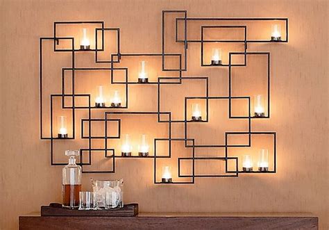 15 Chic Wrought Iron Wall Candle Holders You Will Admire