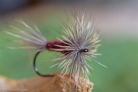 Deer Hair Hackle Dry Fly - Special dry fly tying technique