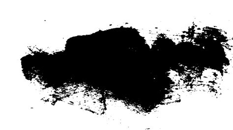 Vector Black Paint Splatter Transparent Png - Ilosofia