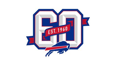 Buffalo Bills 60th Anniversary Logo